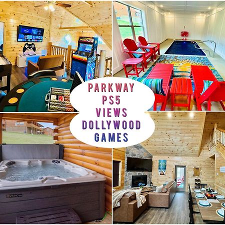 فيلا New! Indoor Pool/Ps 5/Hot Tub/Parkway بيدجن فورج المظهر الخارجي الصورة